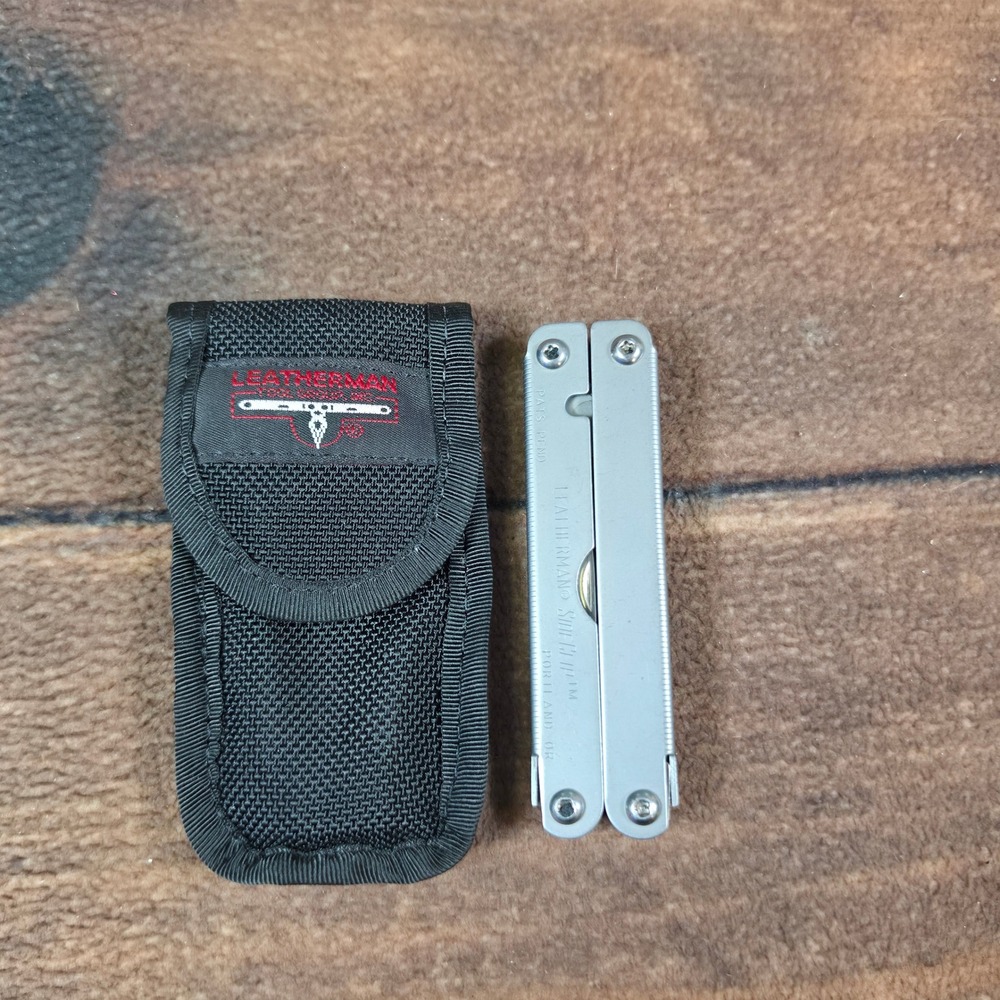 Leatherman Sideclip Multi-Tool Mens OS Silver Good Vintage Pocket Clip USA